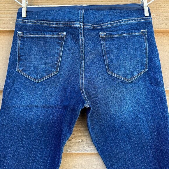 Old Navy Maternity Full Panel Skinny Blue Jeans Size 4 - Picture 6 of 11